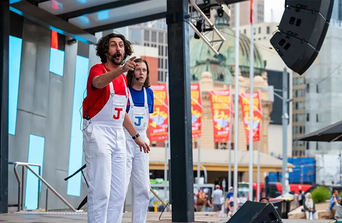 timeout fed square april school holidays in melbourne